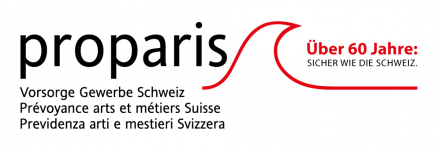 Proparis Logo Weiss Transparent DE 441X150